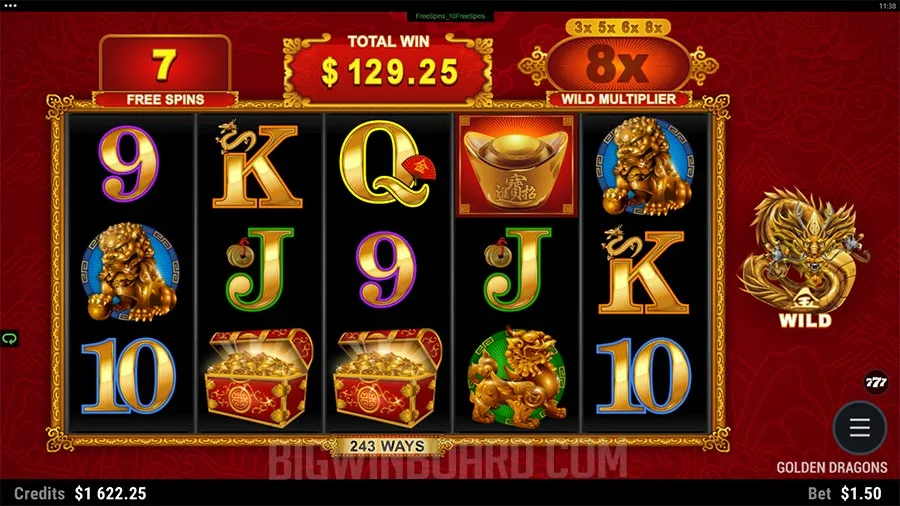 Golden Dragons slot