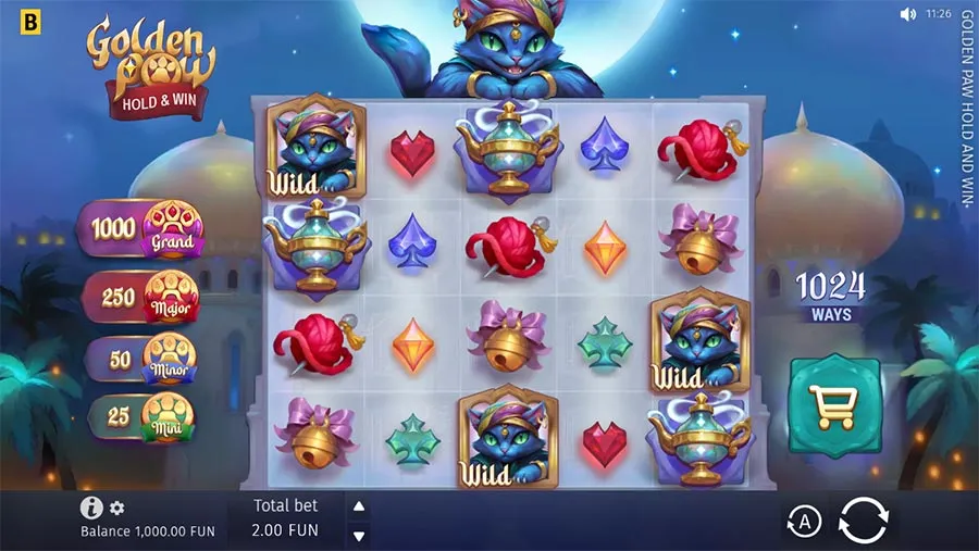 Golden Paw Hold & Win slot