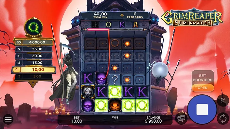 Grim Reaper Supermatch slot