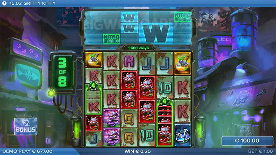 Gritty Kitty of Nitropolis slot