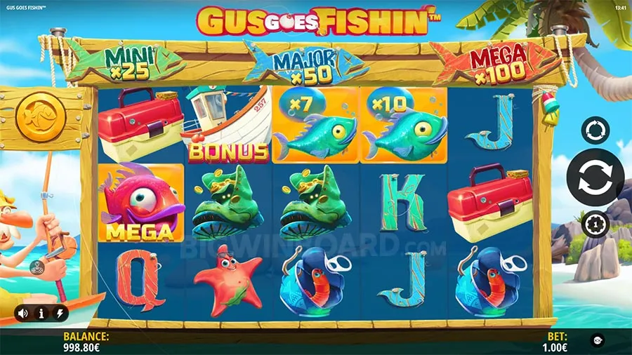 Gus Goes Fishin' slot