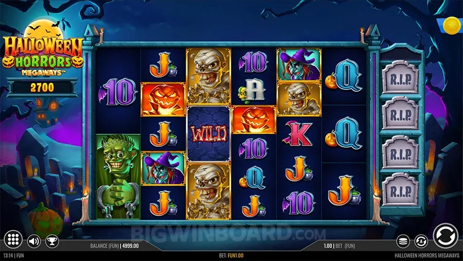 Halloween Horrors Megaways slot