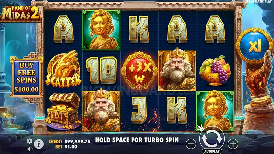 Hand of Midas 2 slot