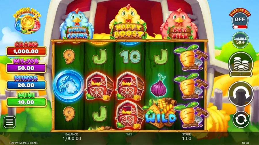 Happy Money Hens slot