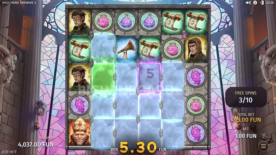 Holy Hand Grenade 2 slot