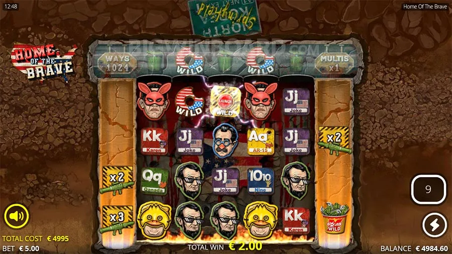 Home of the Brave slot