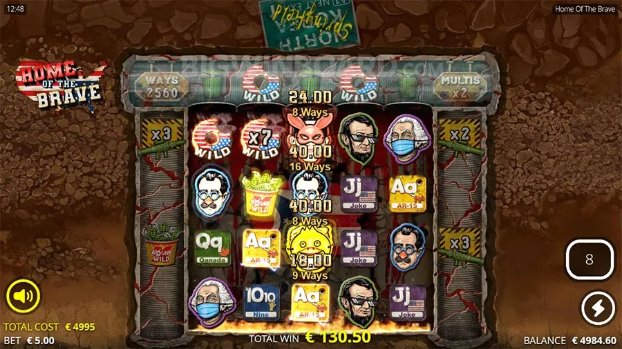 Home of the Brave slot