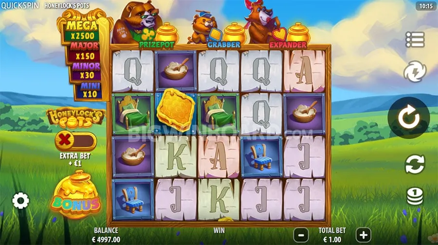 Honeylock’s Pots slot