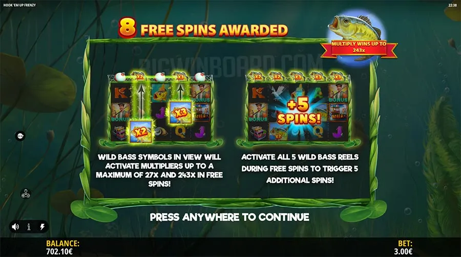 Hook ‘Em Up Frenzy slot