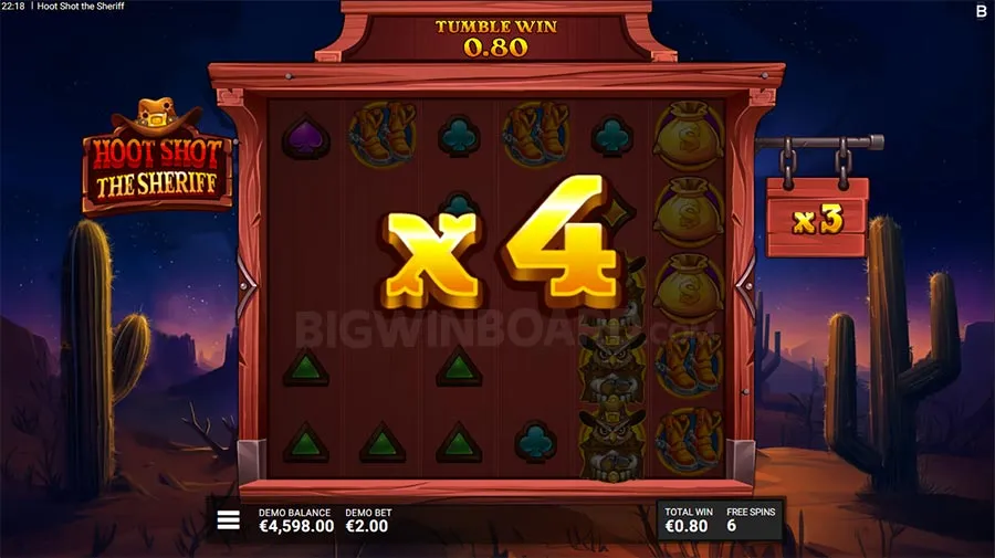 Hoot Shot The Sheriff slot