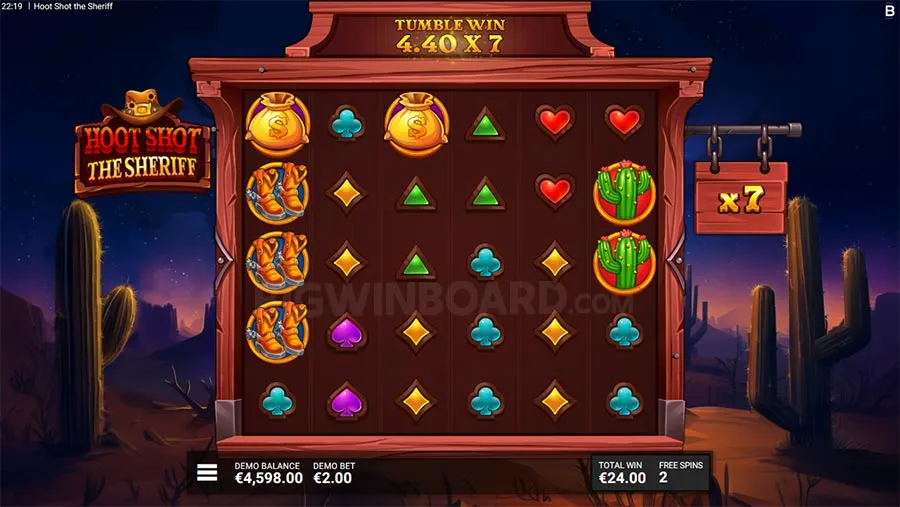 Hoot Shot The Sheriff slot