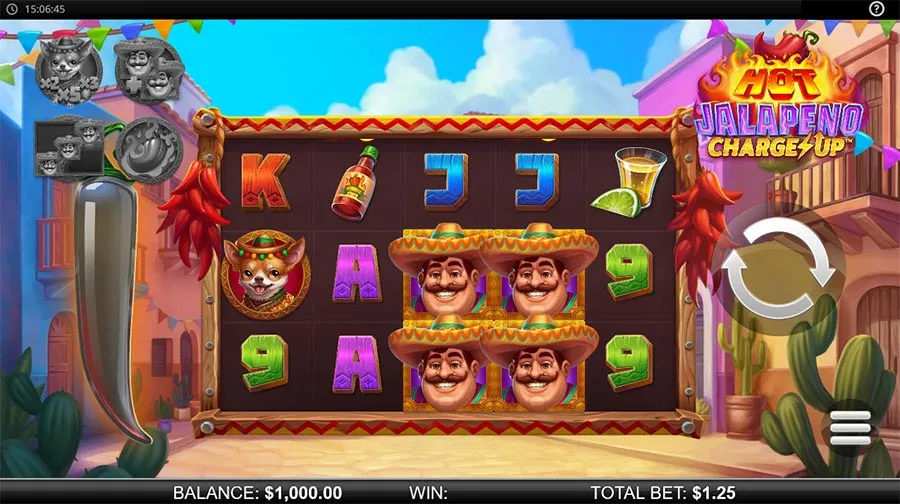 Hot Jalapeno Charge Up slot