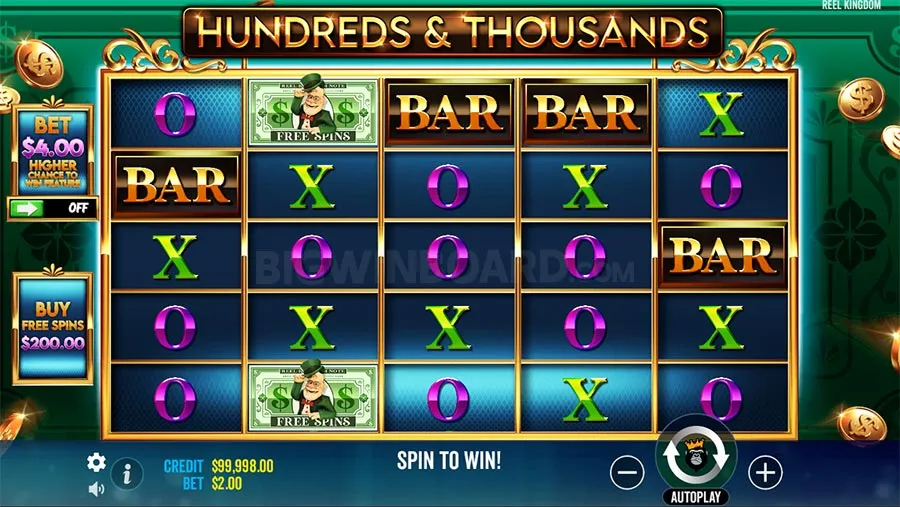 Hundreds and Thousands slot