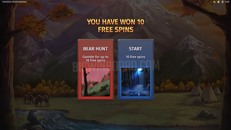 Huntress Wild Vengeance slot