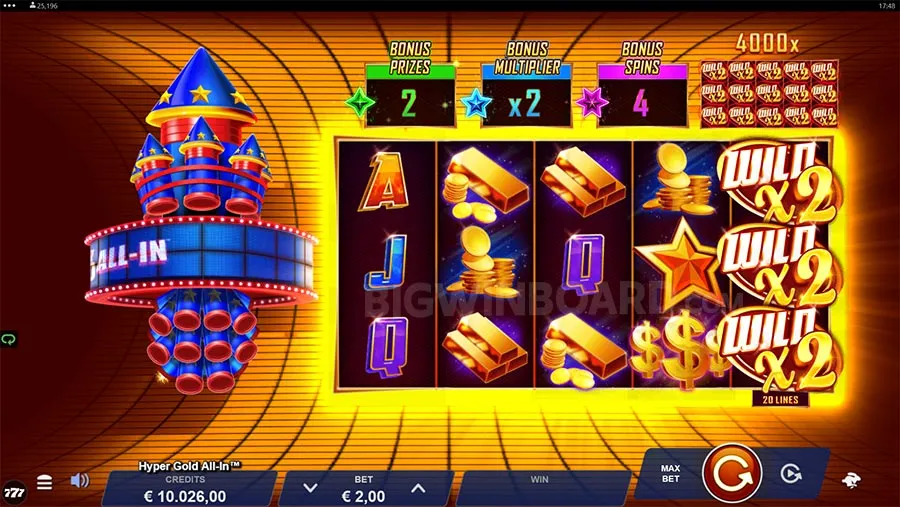 Hyper Gold All In slot