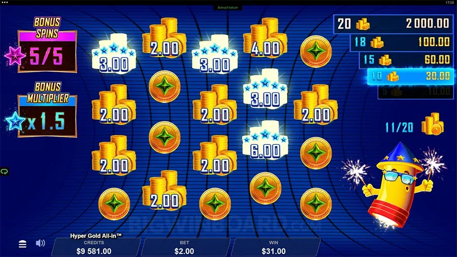 Hyper Gold All In slot