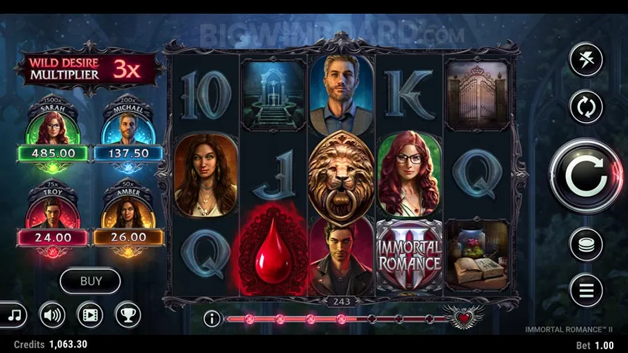 Immortal Romance 2 slot