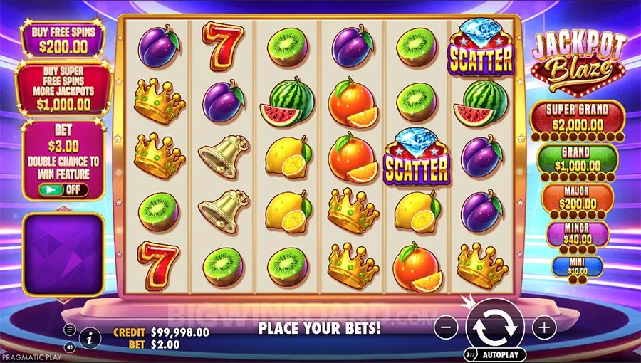 Jackpot Blaze slot