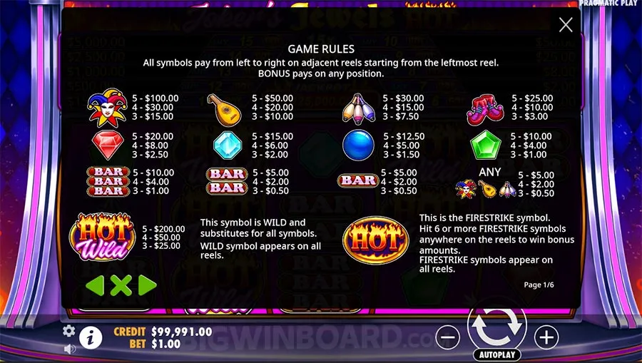 Joker's Jewels Hot slot