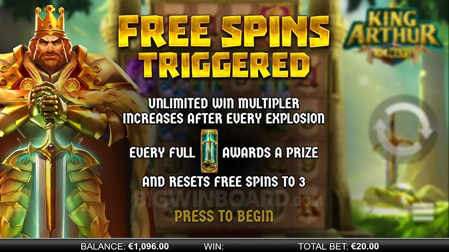 King Arthur 10k Ways slot