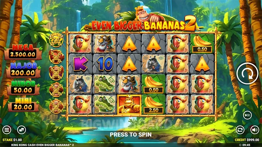 King Kong Cash Even Bigger Bananas 2 slot