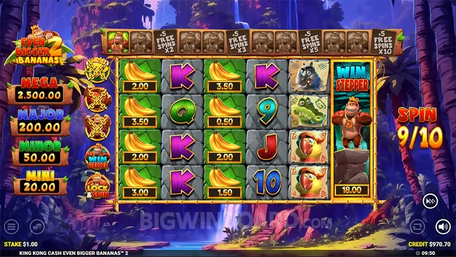 King Kong Cash Even Bigger Bananas 2 slot