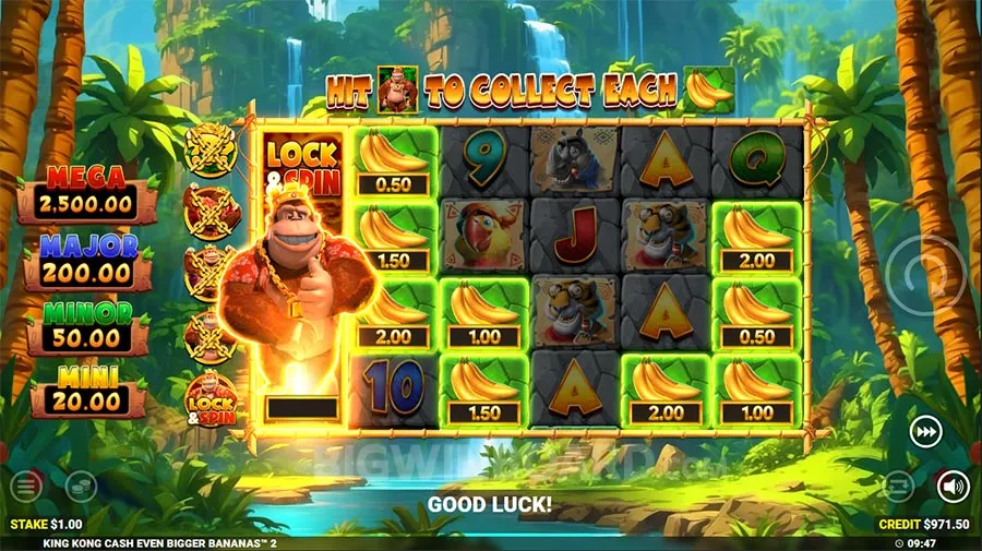 King Kong Cash Even Bigger Bananas 2 slot