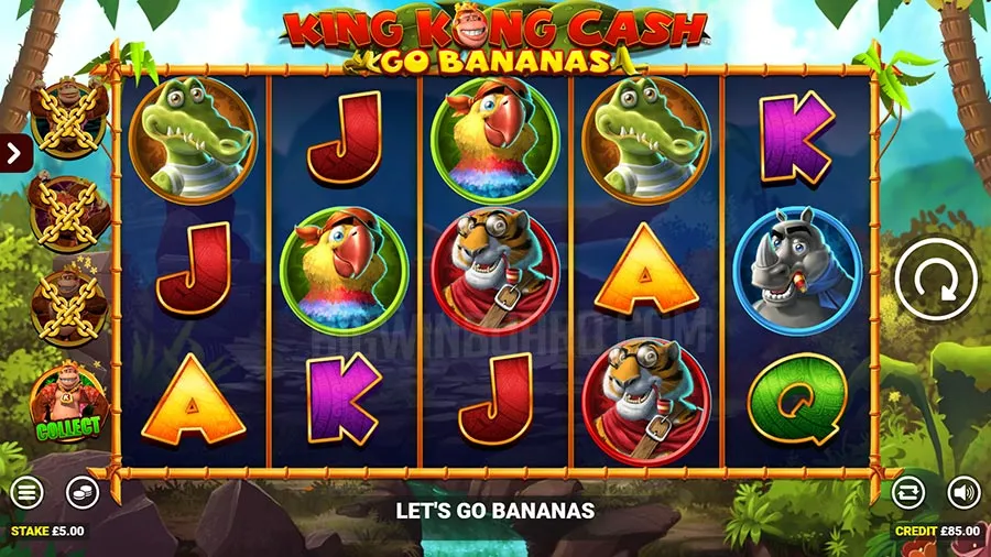 King Kong Cash Go Bananas slot