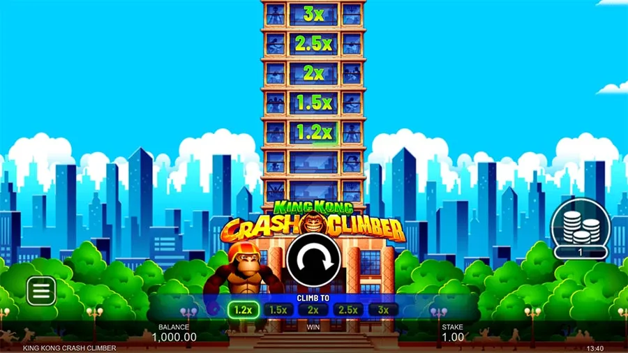 King Kong Crash Climber slot