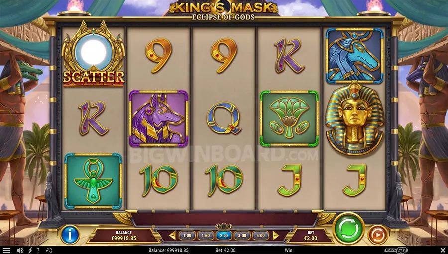 King's Mask Eclipse of Gods slot