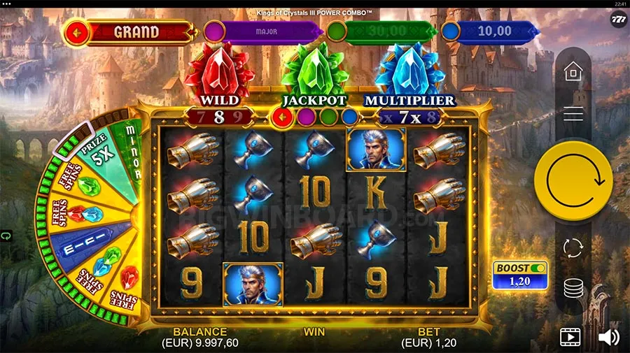 Kings of Crystals III Power Combo slot