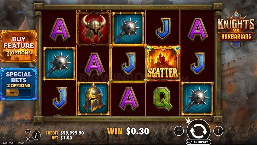 Knights vs Barbarians slot