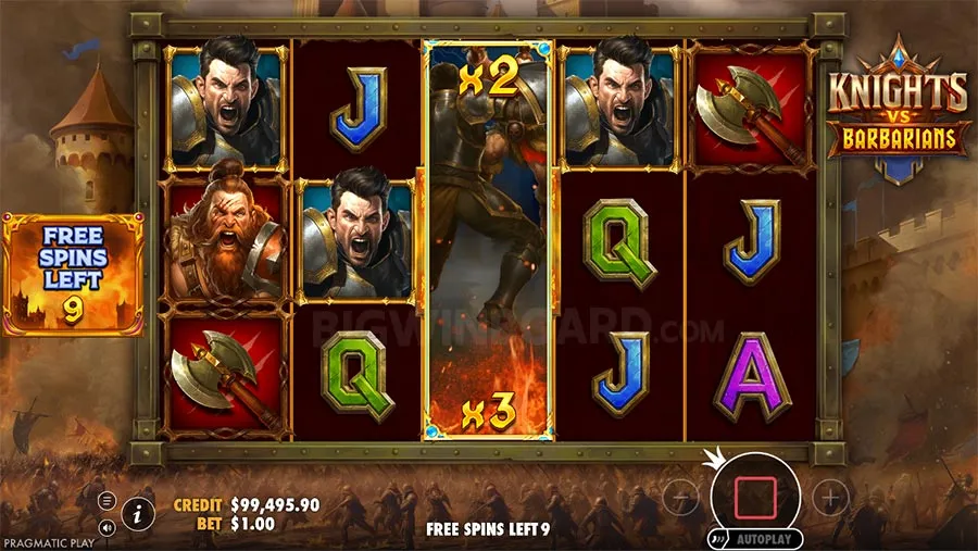 Knights vs Barbarians slot