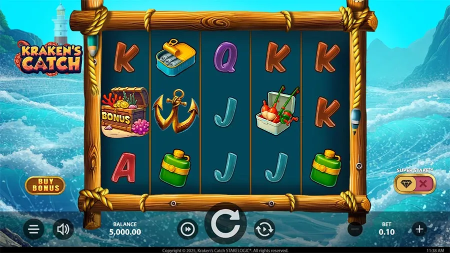 Kraken's Catch slot