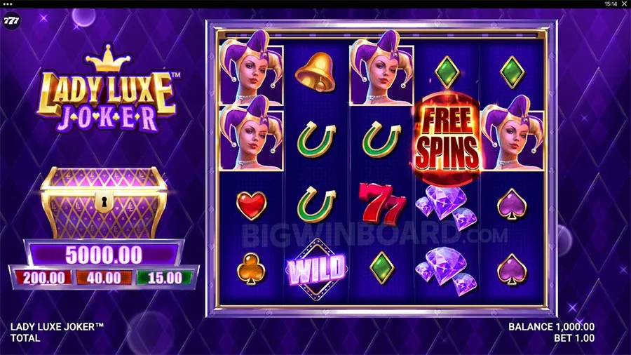 Lady Luxe Joker slot