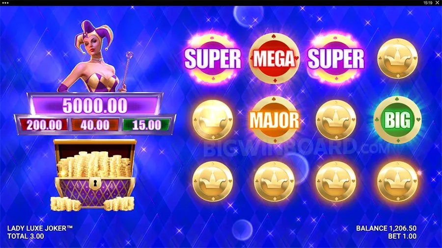 Lady Luxe Joker slot