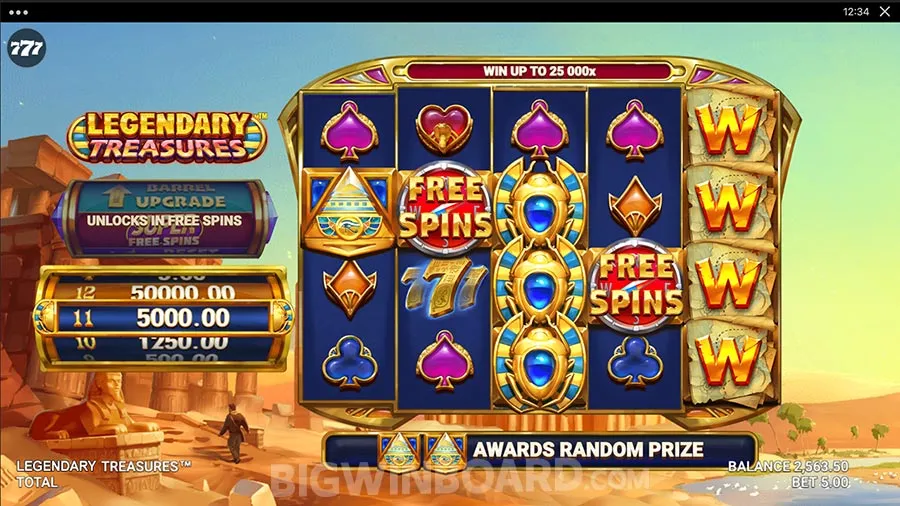 Legendary Treasures slot