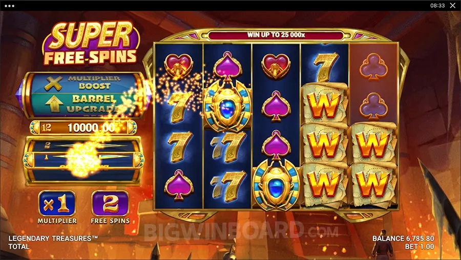 Legendary Treasures slot