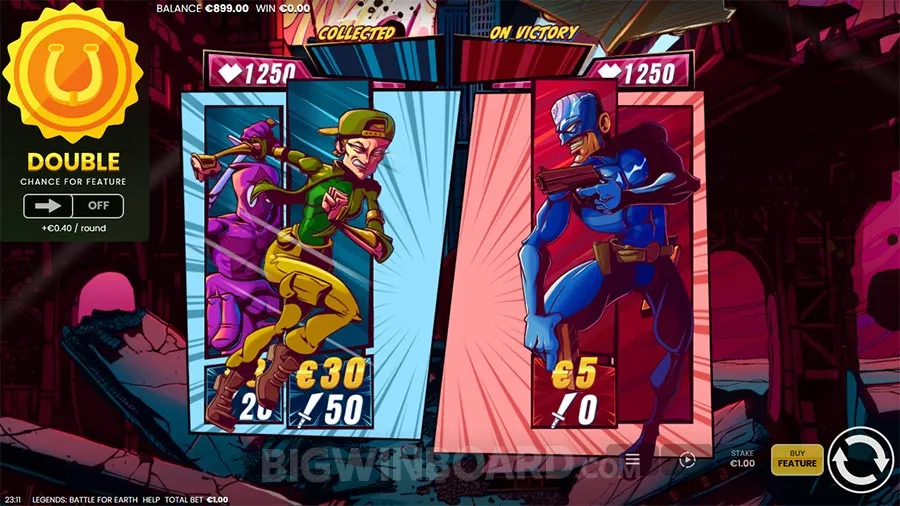 Legends Battle Of Earth slot