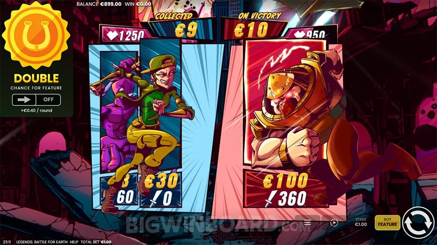 Legends Battle Of Earth slot