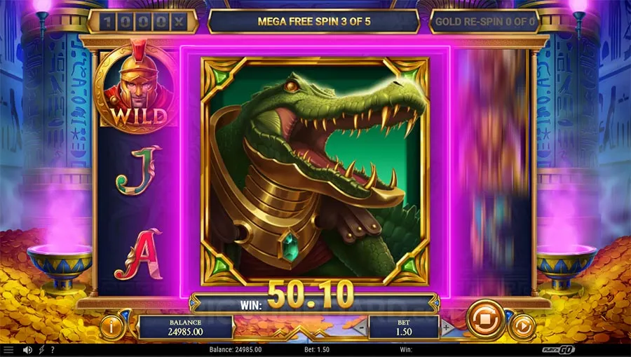 Legion Gold and the Sphinx of Dead slot