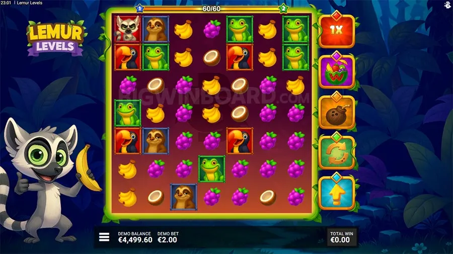 Lemur Levels slot