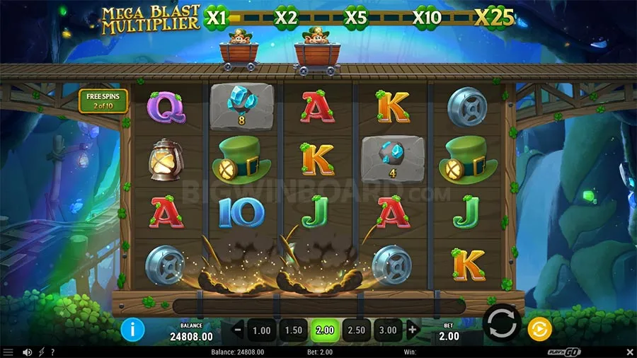 Leprechaun's Diamond Dig slot