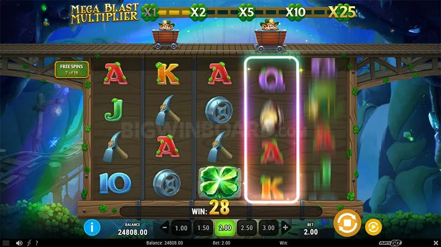 Leprechaun's Diamond Dig slot