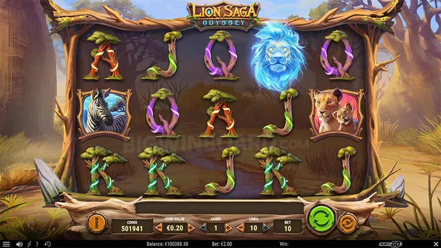 Lion Saga Odyssey slot
