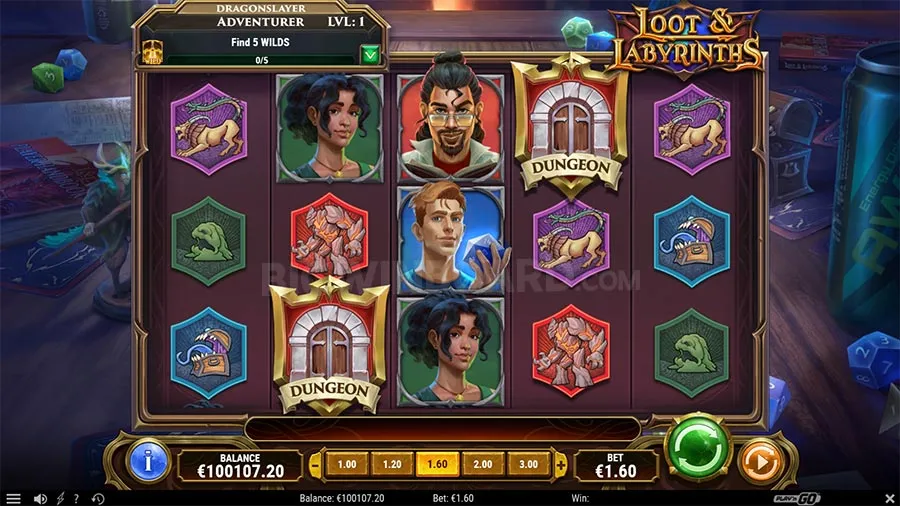 Loot & Labyrinths slot