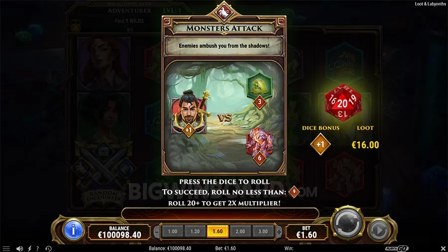 Loot & Labyrinths slot