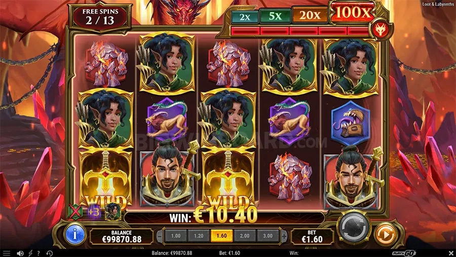 Loot & Labyrinths slot