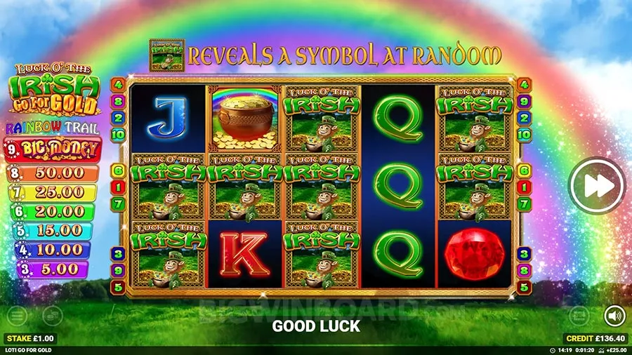Luck O' The Irish Go For Gold slot