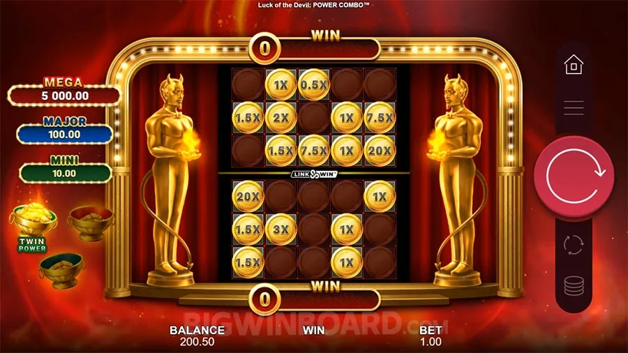 Luck of the Devil POWER COMBO slot